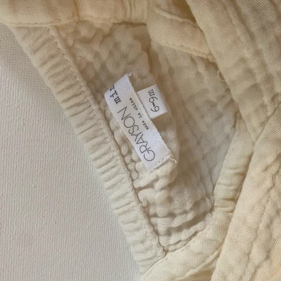 Grayson Cream Kids Bodysuit - Picture 3 of 4